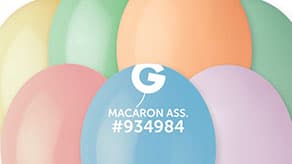 (image for) Macaron Assorted Gemar Balloons