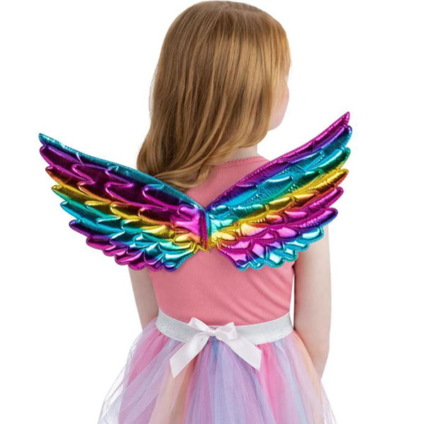 (image for) Rainbow Metallic Unicorn Wings