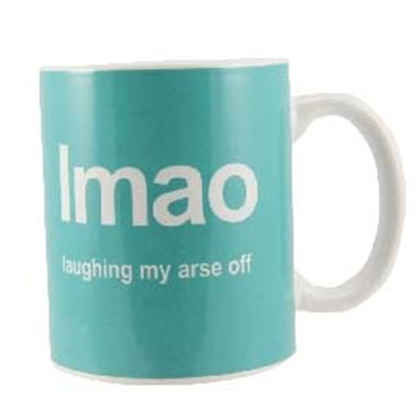 LMAO Text Mug