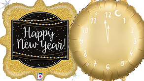 (image for) New Year Foil Balloons