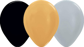 (image for) New Year Plain Latex Balloons