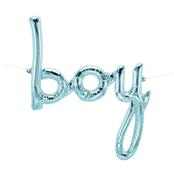 (image for) 42" Boy Script Air Fill Balloons Banner