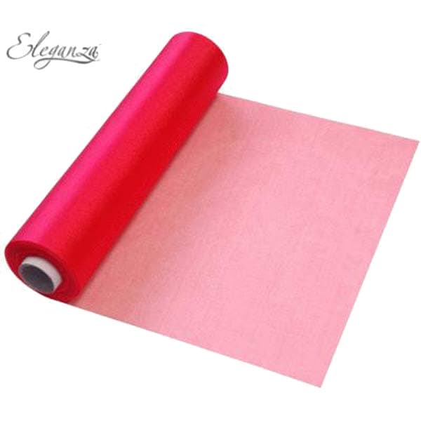 (image for) Deep Cerise Organza Rolls