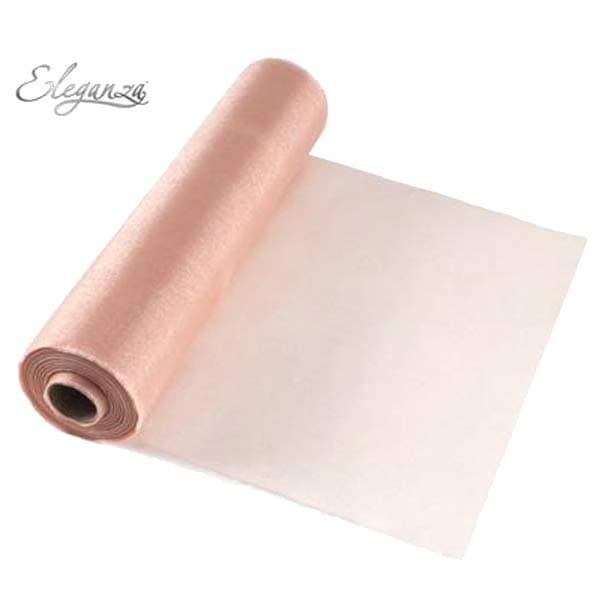 (image for) Rose Gold Organza Rolls