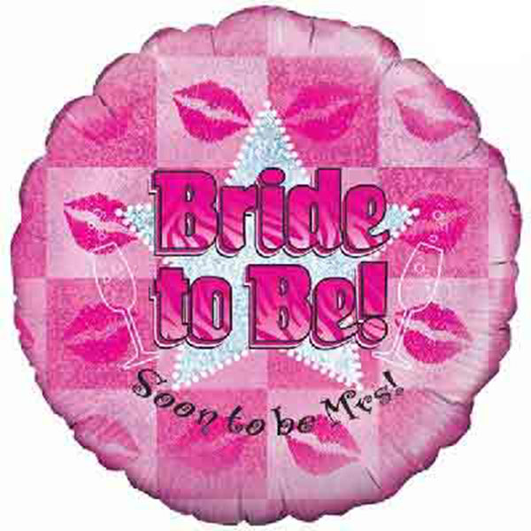 (image for) 18" Bride To Be Foil Balloons