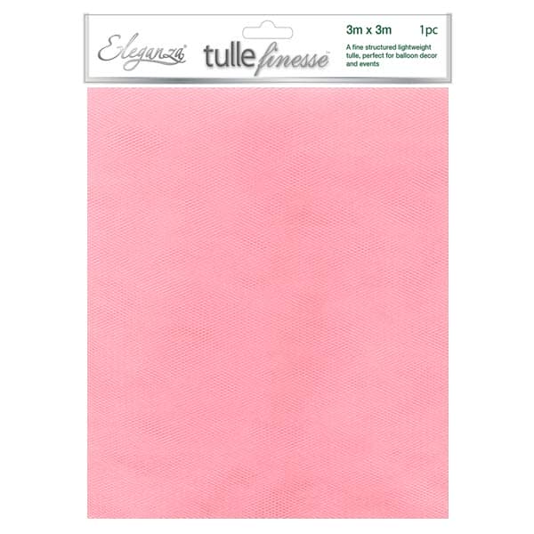 (image for) Light Pink Tulle Finesse 3m x 3m 1pc