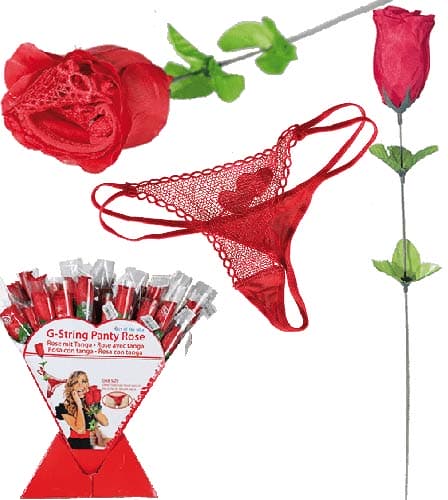 (image for) Rose With Red G-String 1pc