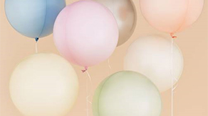 Pastel Matte Sphere Balloons