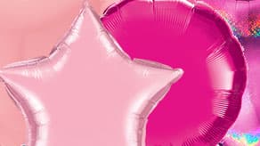 (image for) Pink Foil Balloons