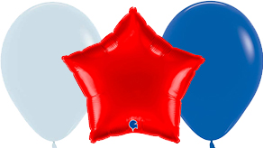 (image for) Plain Coloured Foil & Latex Balloons
