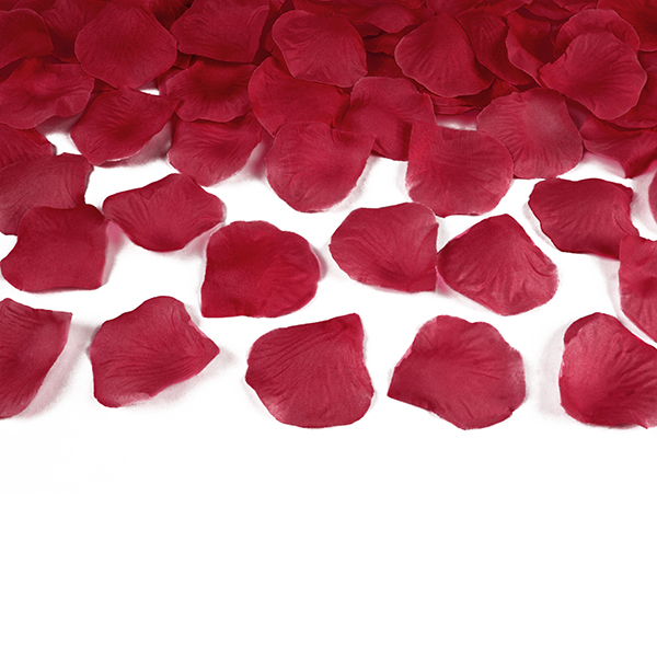 Deep Red Rose Petals 100pc