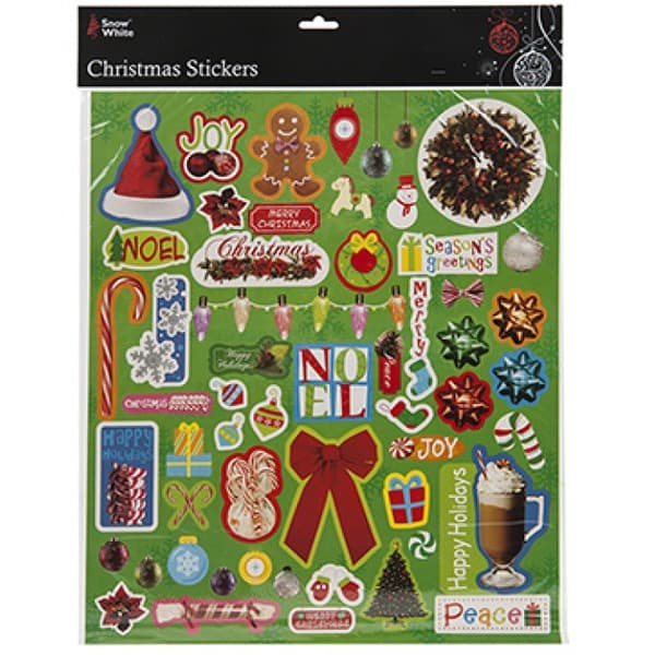 (image for) Christmas Design Sticker Sheet