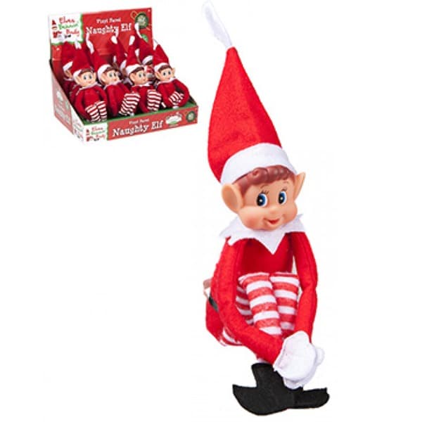 (image for) 12" Long Leg Boy Elf Doll