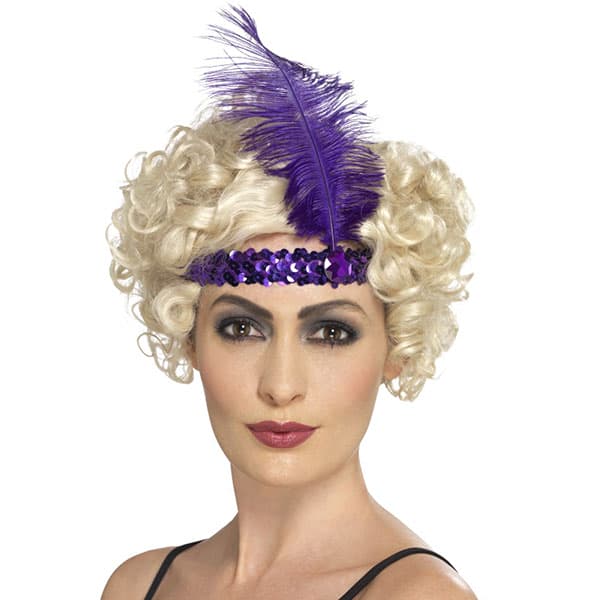 (image for) Purple Flapper Headbands