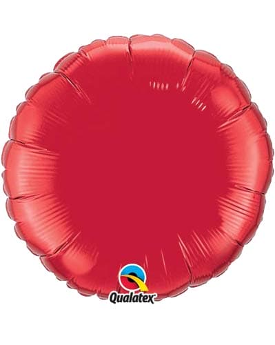 (image for) 36" Ruby Red Round Foil Balloon