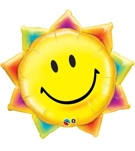 (image for) Sunshine Smile Face Supershape Balloons