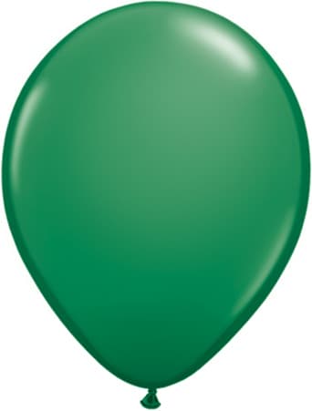 (image for) 11" Green Latex Balloons 100pk