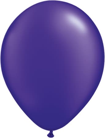 (image for) 11" Pearl Quartz Purple Latex Balloons 100pk