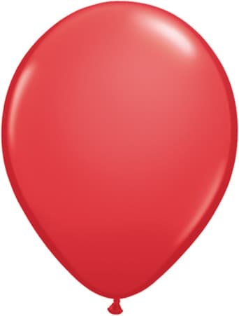 (image for) 16" Red Latex Balloons 50pk