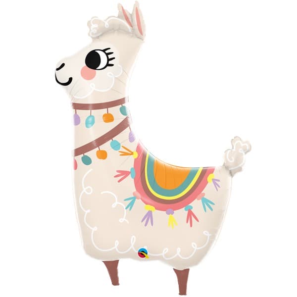 (image for) Lovable Llama Supershape Balloons