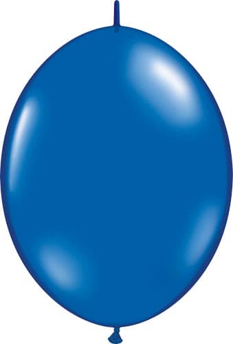 (image for) 6" Sapphire Blue Quick Link Latex Balloons 50pk