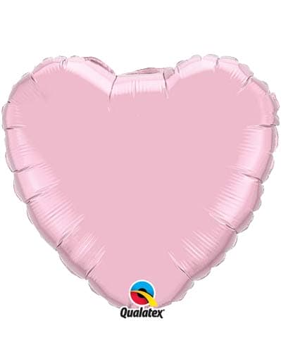 (image for) 18" Pearl Pink Heart Foil Balloon