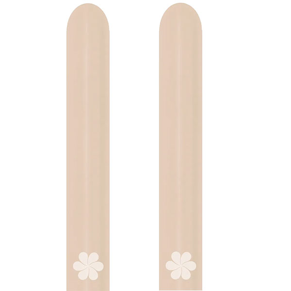 360 Pastel Matte Nude Modelling Latex Balloons 50pk