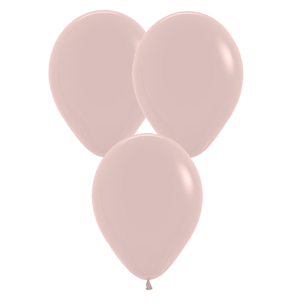5" Fashion Creamy Blush Latex Balloons 50pk