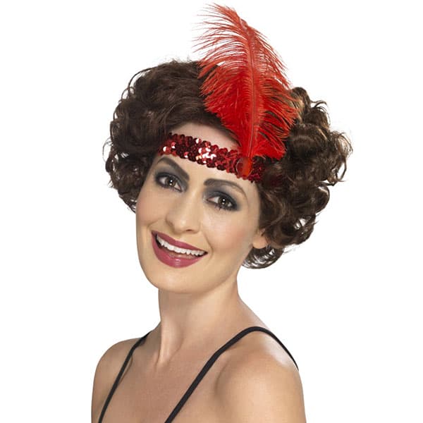 (image for) Red Flapper Headbands