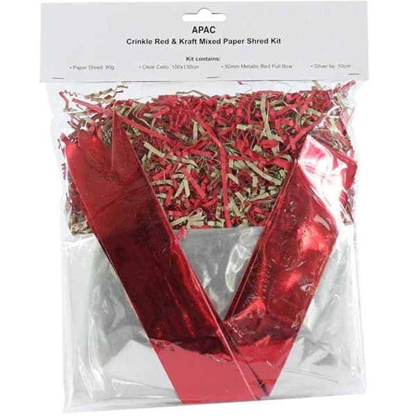 (image for) Red Kraft Cello Hamper Kit