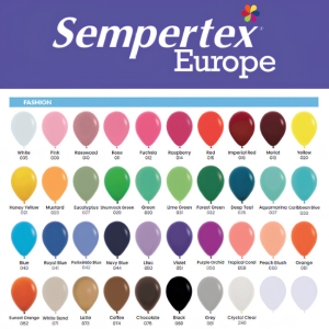 (image for) Sempertex Colour Chart