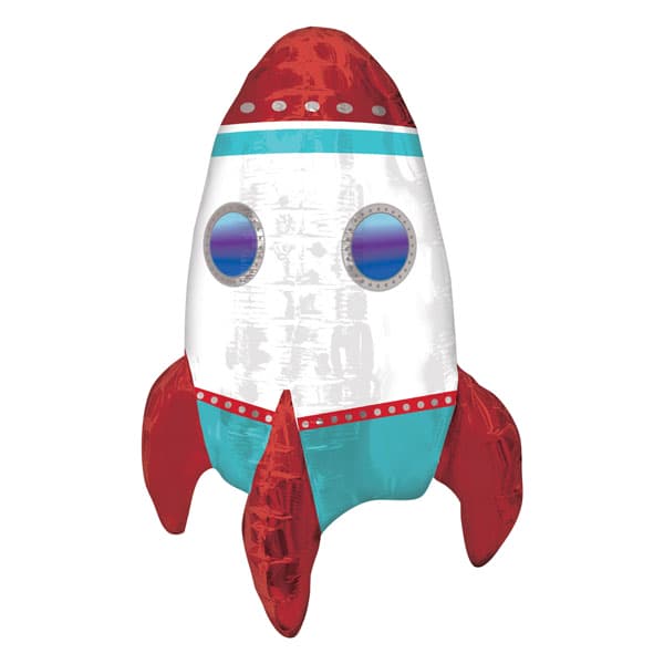 (image for) Rocket Ship Multi Foil Balloons