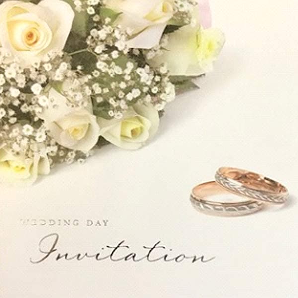 (image for) Wedding Day Invitation Cards 6pk