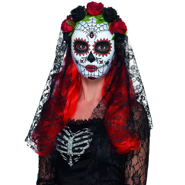 (image for) Day Of The Dead Senorita Masks