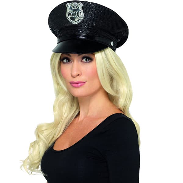 (image for) Fever Sequin Police Hats