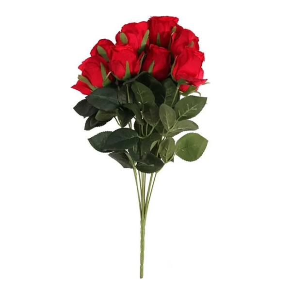 (image for) Camelot Red Rose Bud Bunch