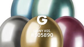 (image for) Shiny Colour Latex Balloons