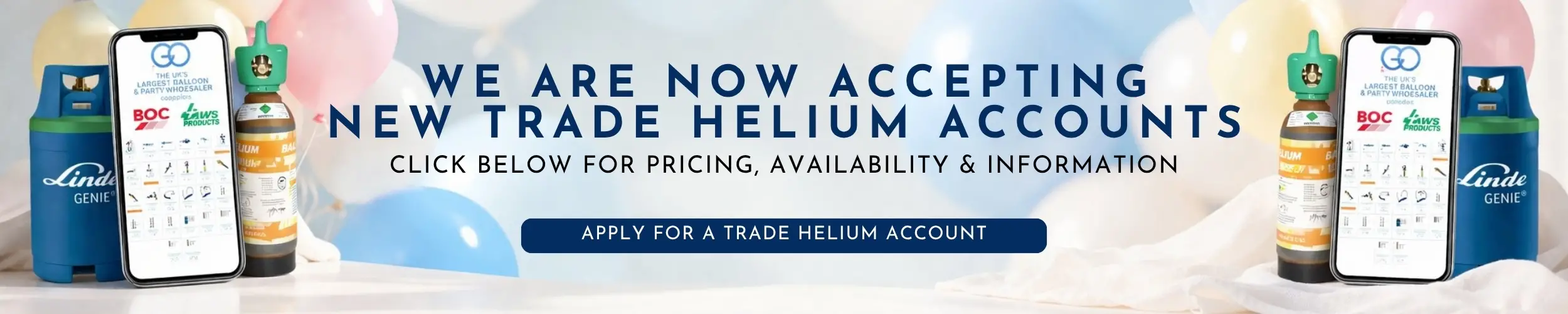 Trade helium account