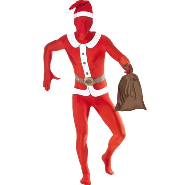 (image for) Second Skin Santa Fancy Dress Costumes