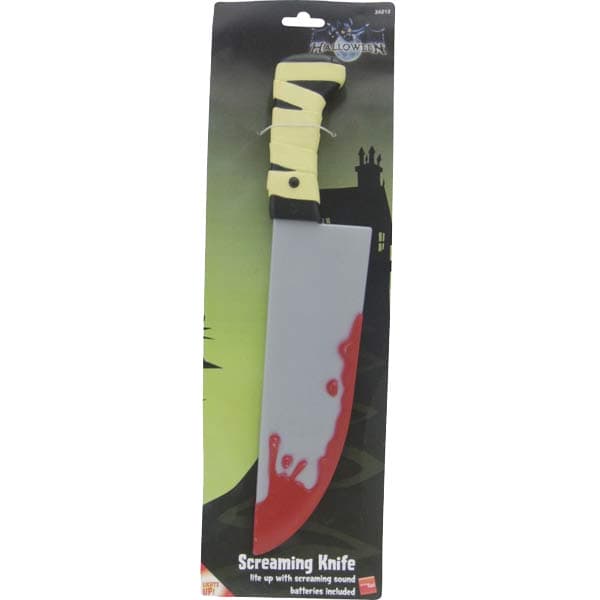 Light Up Blood Stained Knife sm24213 - £5.14 | GO ...