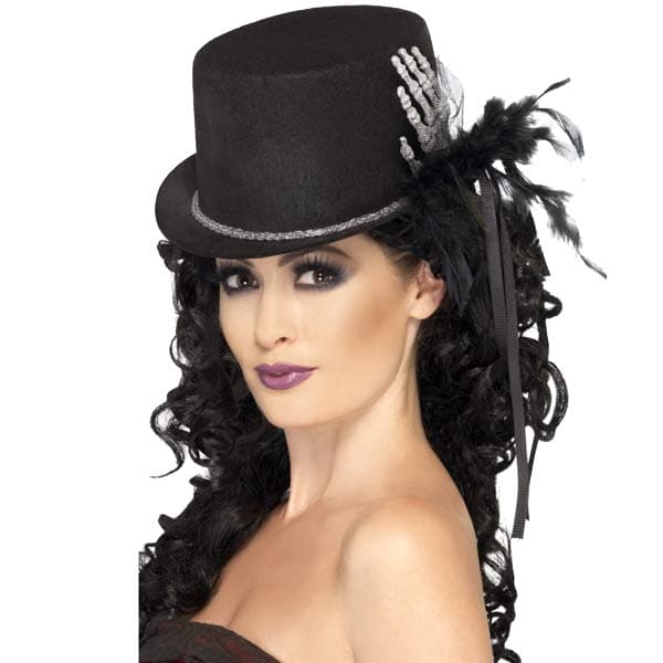 (image for) Skeleton Hand Black Top Hat