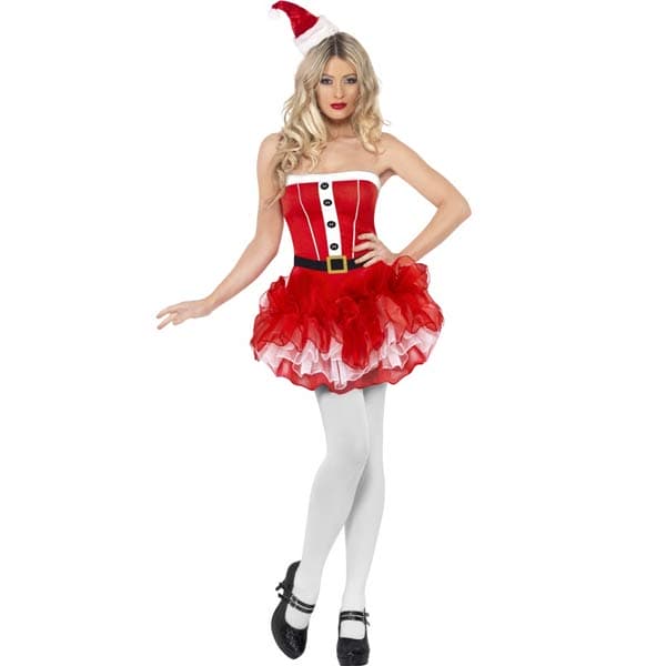 (image for) Fever Tutu Santa Fancy Dress Costumes