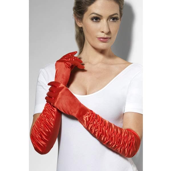 (image for) Long Red Temptress Gloves