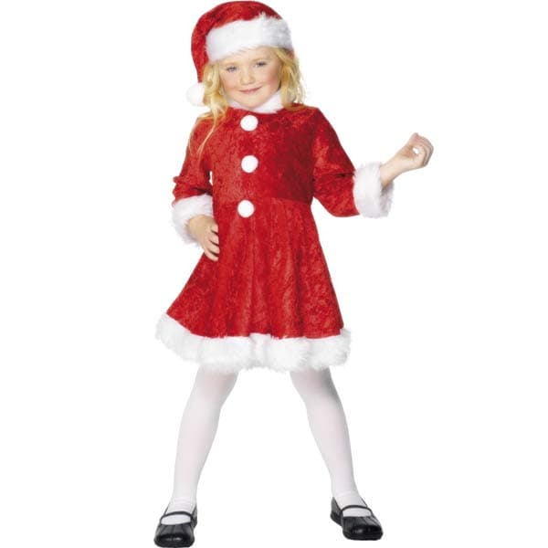 (image for) Mini Miss Santa Fancy Dress Costumes