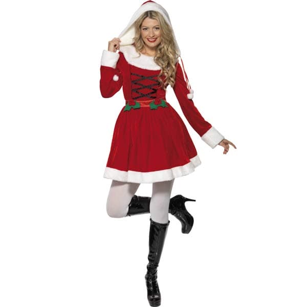 (image for) Miss Santa Fancy Dress Costume