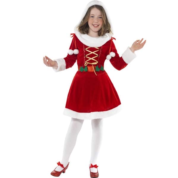 (image for) Little Miss Santa Fancy Dress Costumes