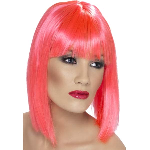 (image for) Neon Pink Glam Wigs