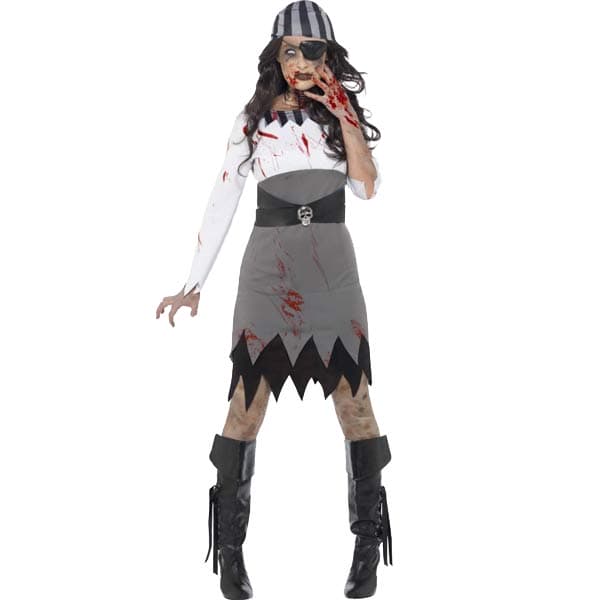 (image for) Zombie Pirate Lady Costumes