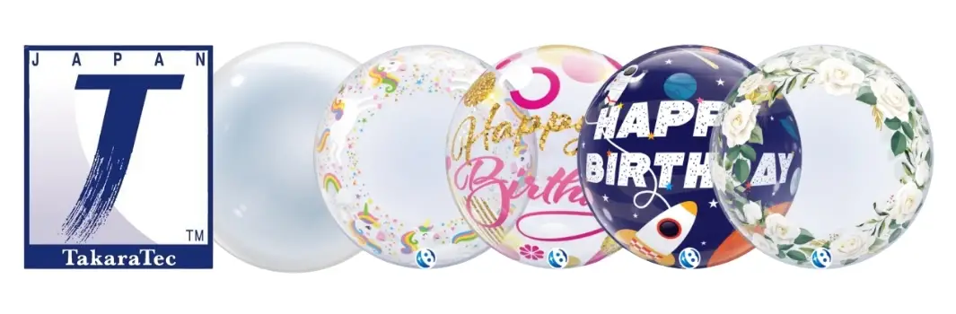 Takaratec T-Balloon, Bubble Balloon, Aqua & Jelly Hearts
