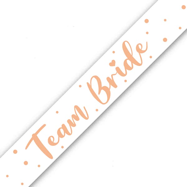 (image for) Team Bride Metallic Banner